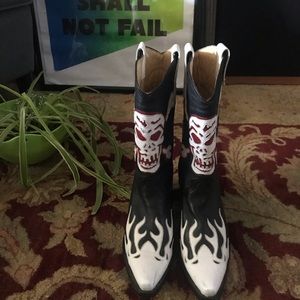 Corral Skull Cowboy Boots ☠️🤠